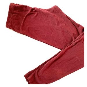 Maroon leggings